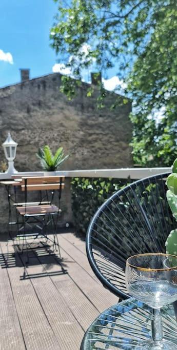 #New#Terrasse Sud Ouest#Pied De La Cite #1 Apartment Carcassonne Bagian luar foto